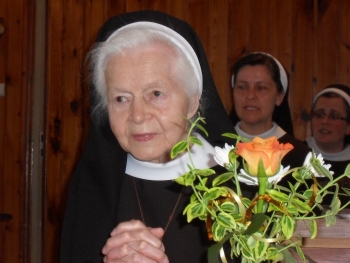 S. Serafia w dniu 65-lecia ślubów zakonnych