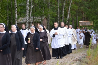 Procesja Bożego Ciała w Orliku