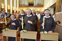 Diamentowy jubileusz ślubów zakonnych S. Klaryny, S. Marietty i S. Lucyny