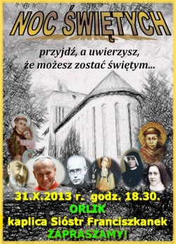 Noc ŚWIĘTYCH w Orliku