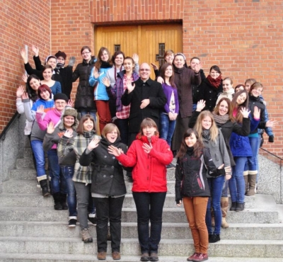 Rekolekcje dla dziewcząt w Orliku (8-10.II.2013)